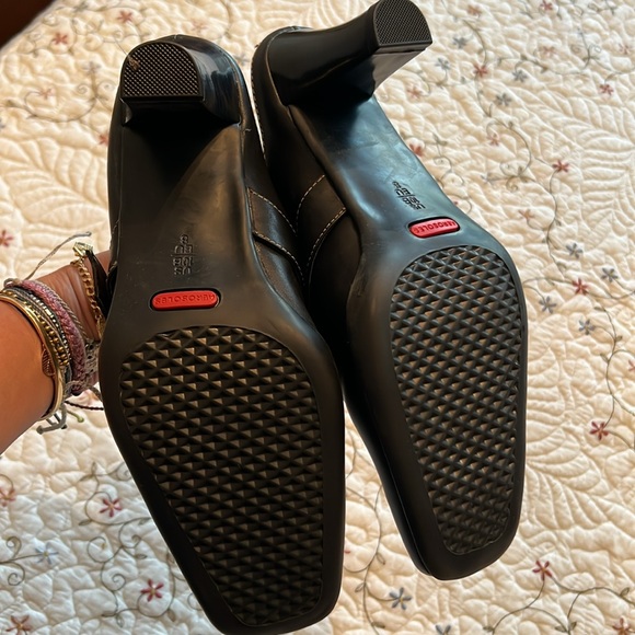 Aerosols leather slide heels-super comfy-hardly worn - Picture 3 of 4